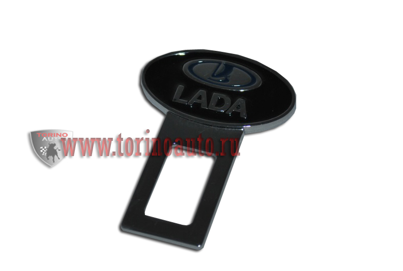Заглушка ремня безопасности с логотипом эмаль (C-5) LADA