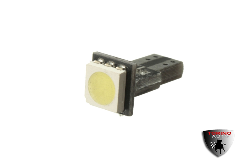 Светодиодная лампа для а/м Т5B-0150 W  1LED   (12V белый)