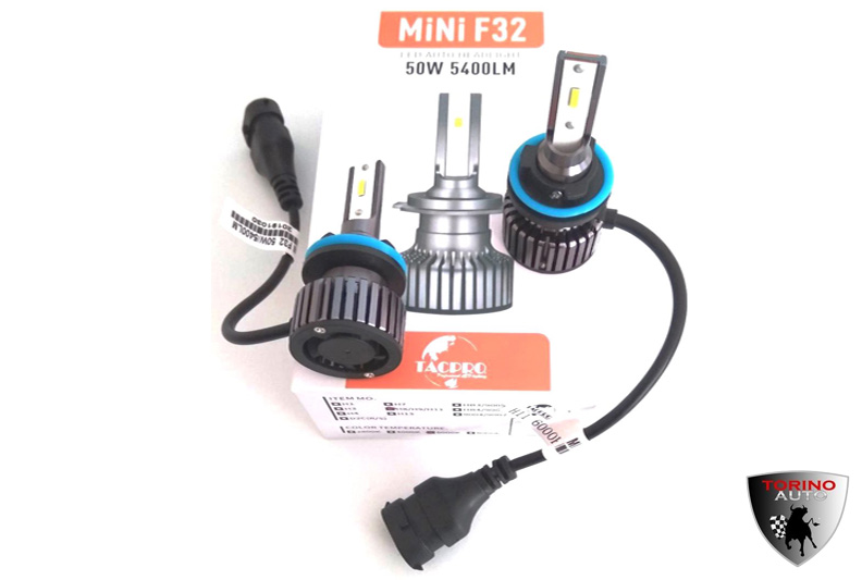 Лампа головного света со светодиодами CREE HB3-9005-F32 MINI 25W/2700LM 9-36V (со встр, вентиляторо