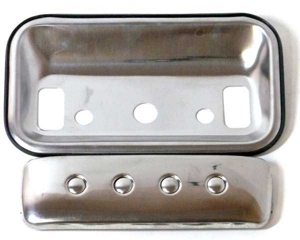 Комплект дверных накладок "TYPE R" (накладка+чашка) (4шт.) Лада 2110-12 нерж.сталь
