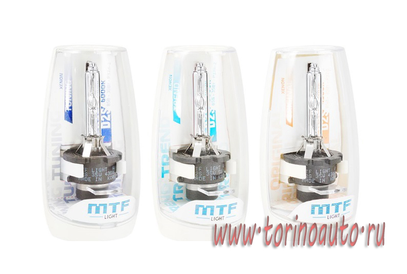 Лампа ксеноновая MTF Light D2S, 85В, 35Вт, 4300К ORIGINAL/SBD2S4