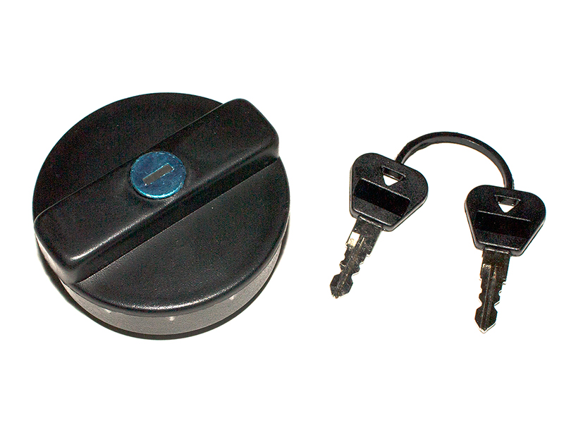 Крышка бензобака с ключом Dollex Ваз 2101-2107,2121 пластик, черная (д9хш8хв4см)/KTB-001