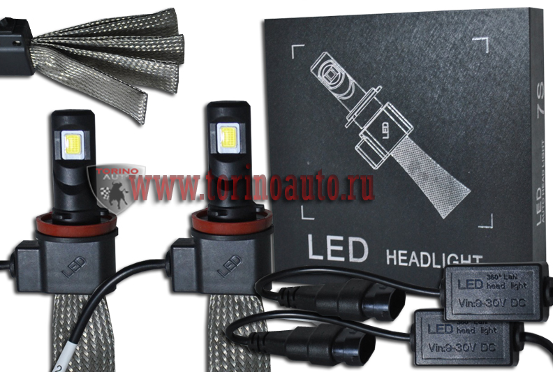 Лампа головного света  LED HEADLIGHT HB4/9006-BT-7S 6000К\3200LM\30W CREE 5G FLEX 9-30V DC