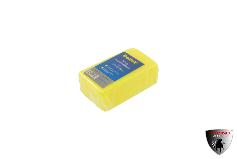 Губка для мойки а/м Dollex 160х100х60, вакуумная упаковка 'Кирпич /GBA-11