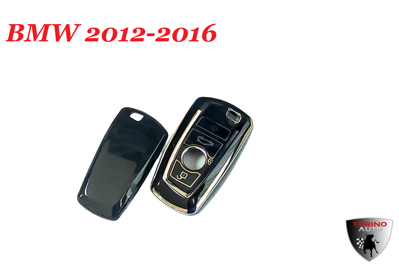 Чехол силиконовый на ключ-брелок ЧЕРНЫЙ BMW 2012-2016