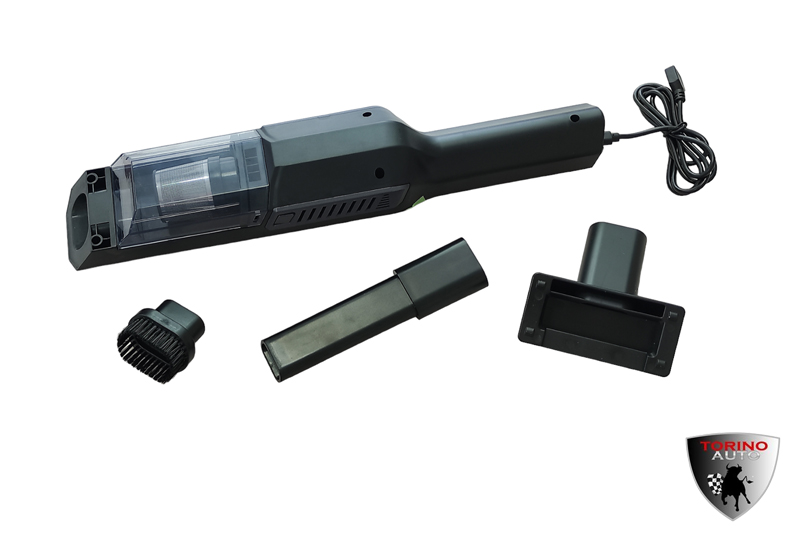 Пылесос автомобильный портативный вакуумный-зарядка  от USB,  5V, 2.4A  80W,  5000Pa, время работы-3